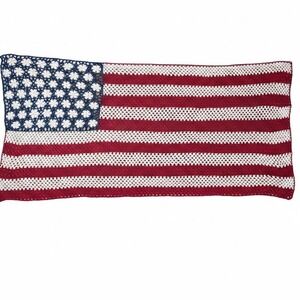 Free People 2013 V Flag Shawl Scarf 100% Cotton 42935114 NWT USA Boho
